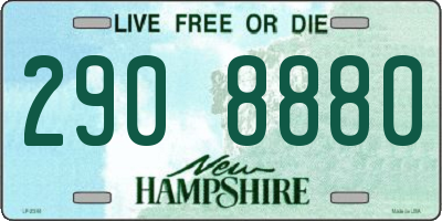 NH license plate 2908880