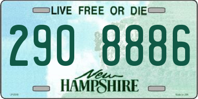 NH license plate 2908886