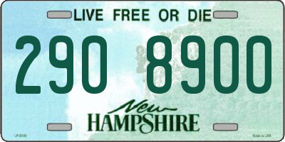 NH license plate 2908900