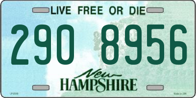 NH license plate 2908956