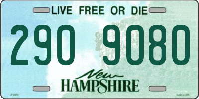 NH license plate 2909080