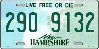 NH license plate 2909132