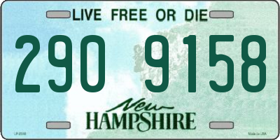 NH license plate 2909158