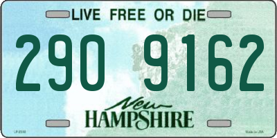 NH license plate 2909162