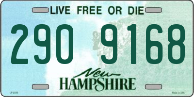 NH license plate 2909168