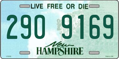 NH license plate 2909169