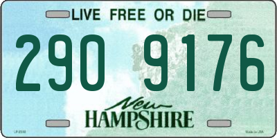 NH license plate 2909176