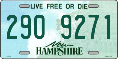 NH license plate 2909271