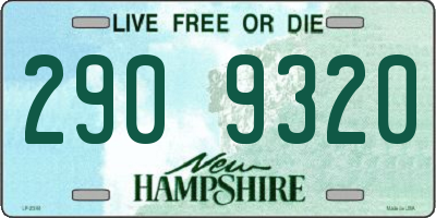 NH license plate 2909320