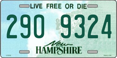 NH license plate 2909324