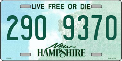 NH license plate 2909370
