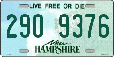 NH license plate 2909376