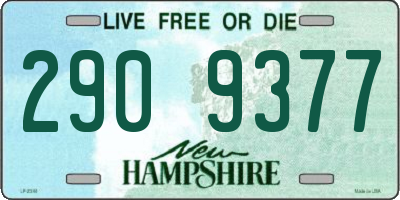 NH license plate 2909377