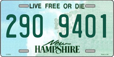 NH license plate 2909401