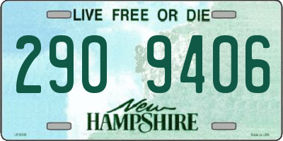 NH license plate 2909406