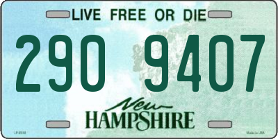 NH license plate 2909407