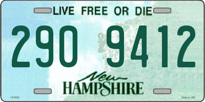 NH license plate 2909412