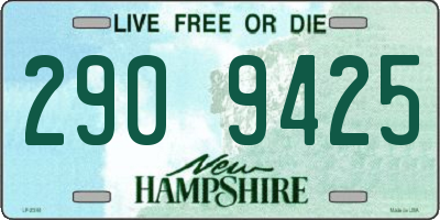 NH license plate 2909425