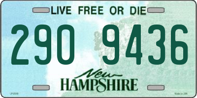 NH license plate 2909436
