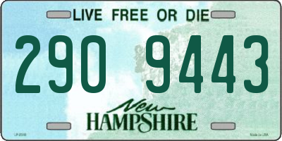 NH license plate 2909443