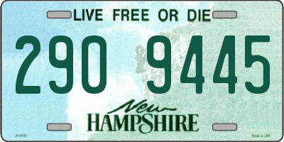 NH license plate 2909445