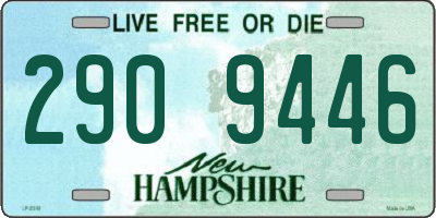 NH license plate 2909446