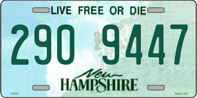 NH license plate 2909447