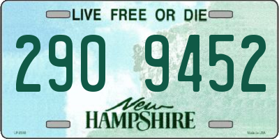 NH license plate 2909452