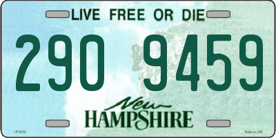 NH license plate 2909459