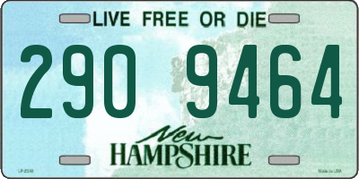 NH license plate 2909464