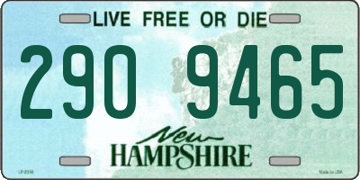 NH license plate 2909465