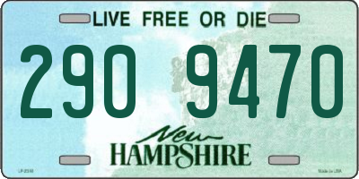 NH license plate 2909470