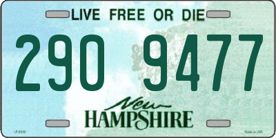 NH license plate 2909477