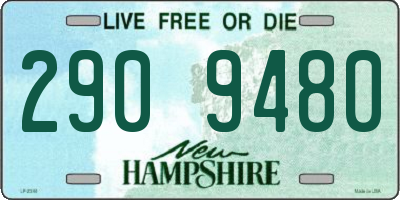 NH license plate 2909480