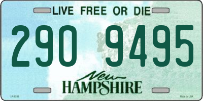 NH license plate 2909495