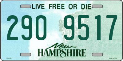 NH license plate 2909517