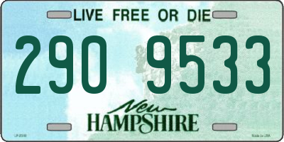 NH license plate 2909533