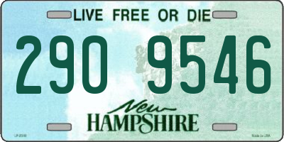 NH license plate 2909546