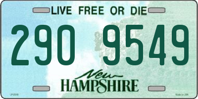 NH license plate 2909549