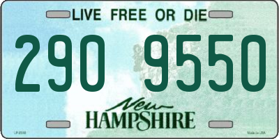 NH license plate 2909550