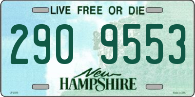 NH license plate 2909553