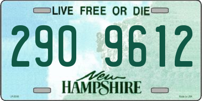 NH license plate 2909612