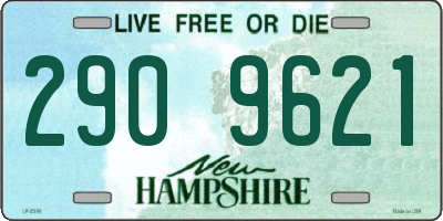 NH license plate 2909621