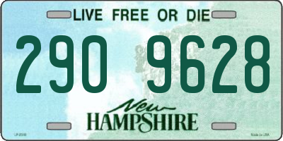 NH license plate 2909628