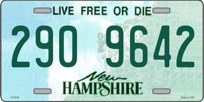 NH license plate 2909642