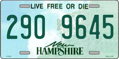 NH license plate 2909645