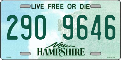 NH license plate 2909646