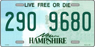 NH license plate 2909680