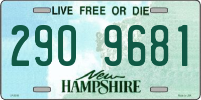 NH license plate 2909681