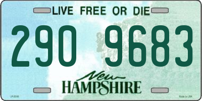 NH license plate 2909683
